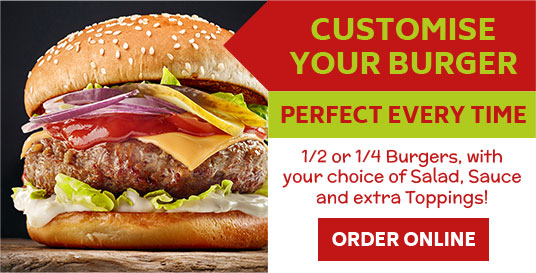 Customise your Burger
