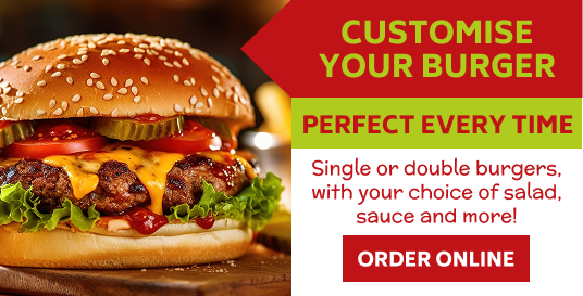 Customise your Burger